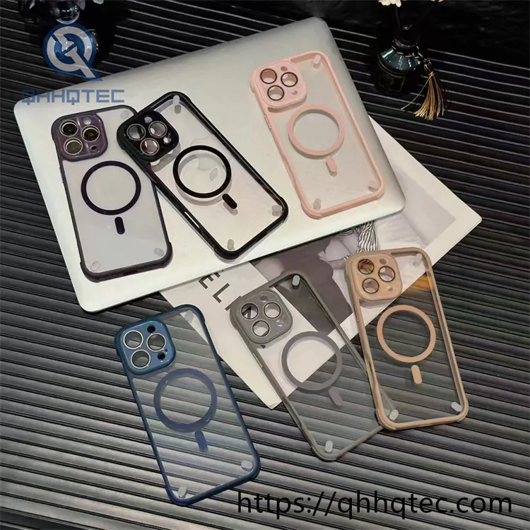 magsafe transparent phone 360 protect case