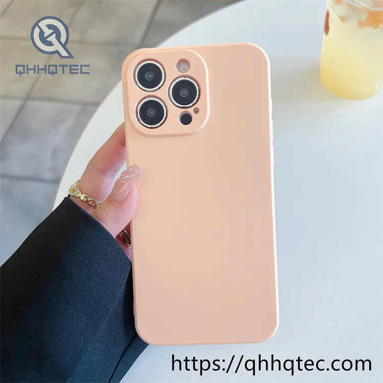 2.0tpu imitation original solid color mobile phone case