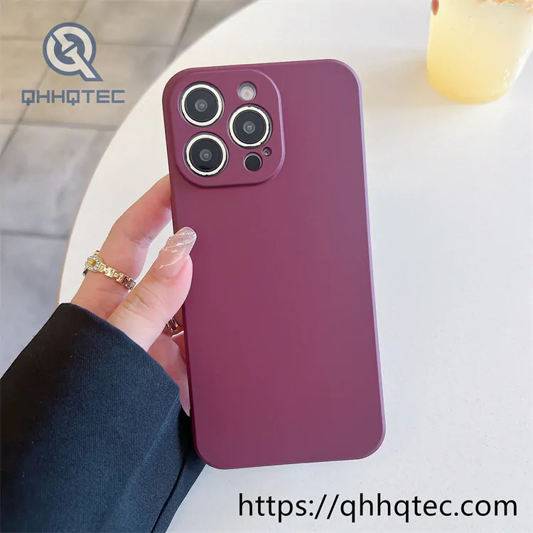 2.0tpu imitation original solid color mobile phone case