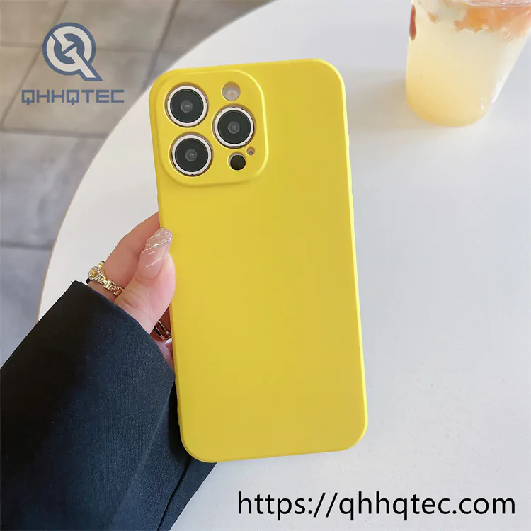 2.0tpu imitation original solid color mobile phone case