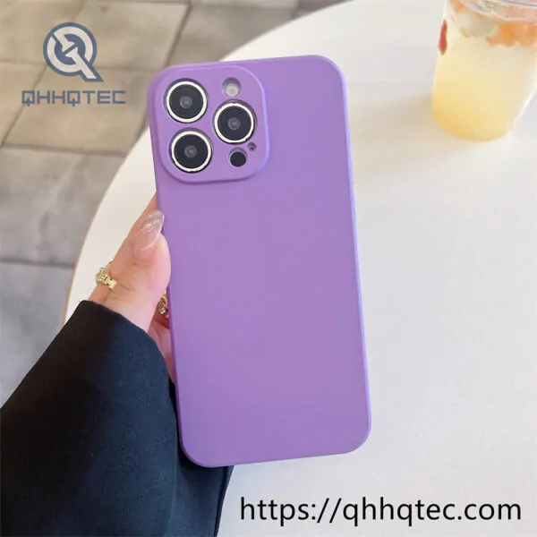 2.0tpu imitation original solid color mobile phone case