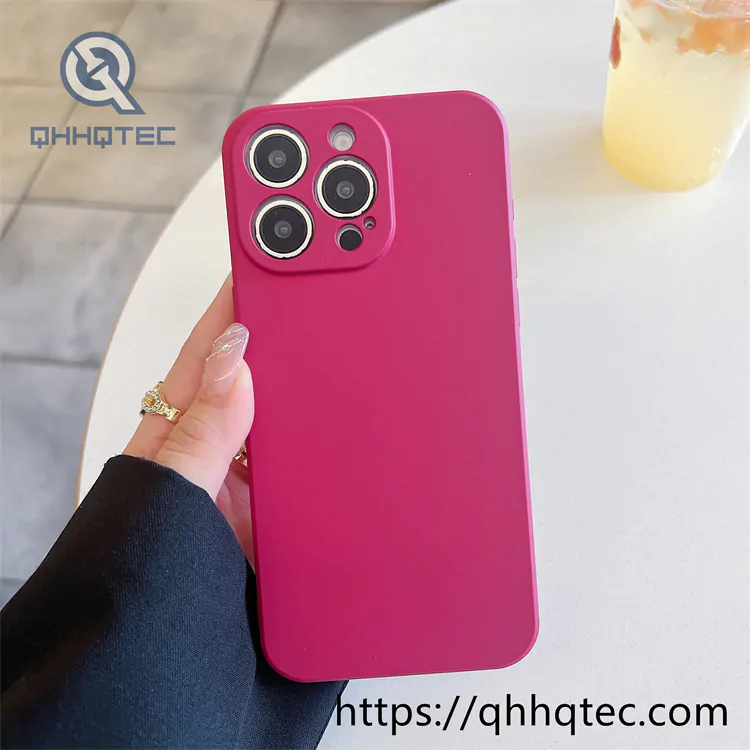 2.0tpu imitation original solid color mobile phone case