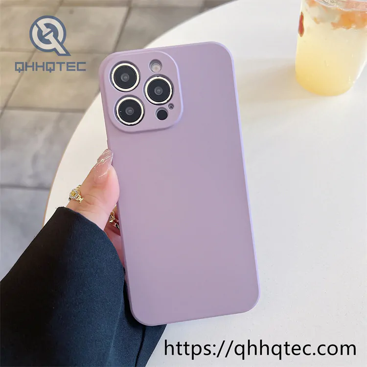 2.0tpu imitation original solid color mobile phone case