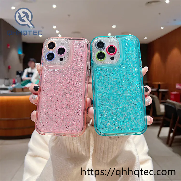 dripping full sequin glitter case diamonds