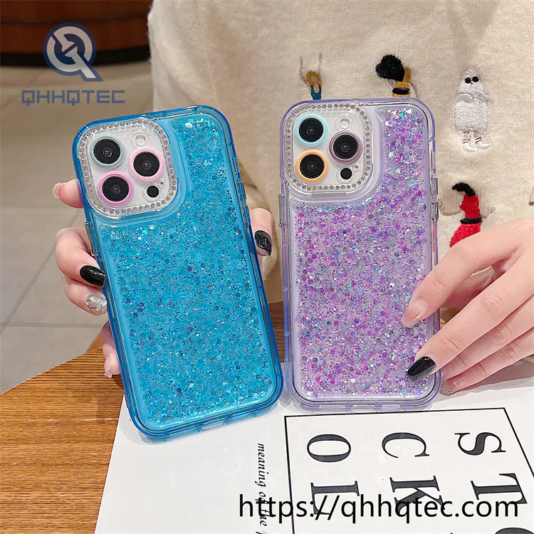 dripping full sequin glitter case diamonds