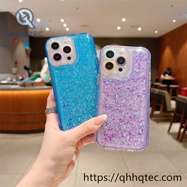 dripping full sequin glitter case diamonds
