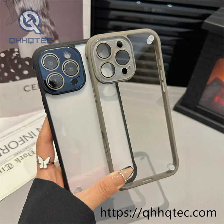 high transparent 360 camera protect case