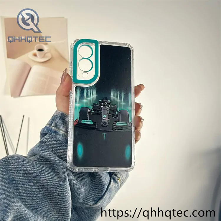 cool color printed pattern 3 in 1 mobile phone case