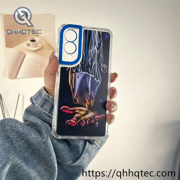 cool color printed pattern 3 in 1 mobile phone case