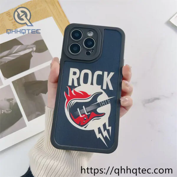 painted epoxy coolest picture 2 in 1 phone case