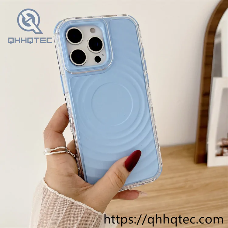 varnish spray color pc material three in one mobile phone case