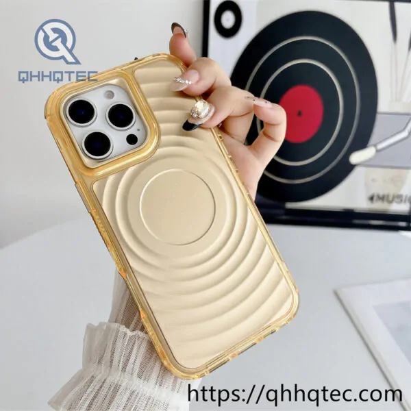 corrugated metal paint spray color pc material mobile phone case