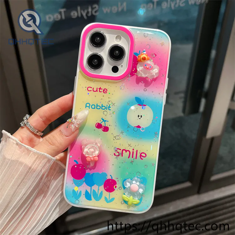 rendering color bear phone 2 in 1 case
