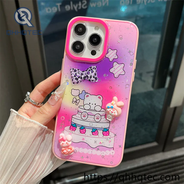 rendering color bear phone 2 in 1 case
