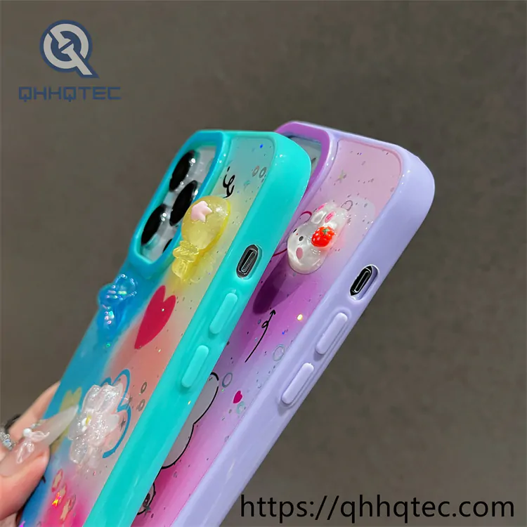 rendering color bear phone 2 in 1 case