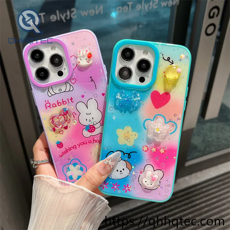 rendering color bear phone 2 in 1 case