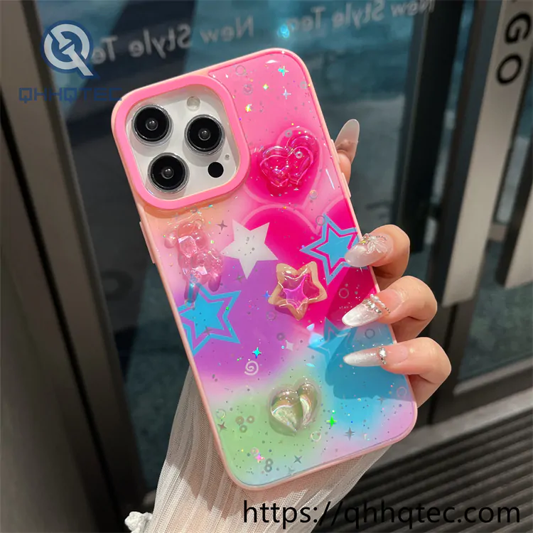 rendering color bear phone 2 in 1 case