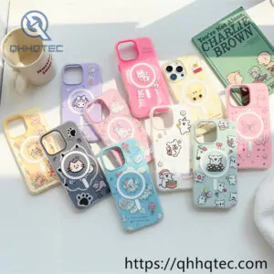 cute animal cartoon 2 in 1 magsafe case