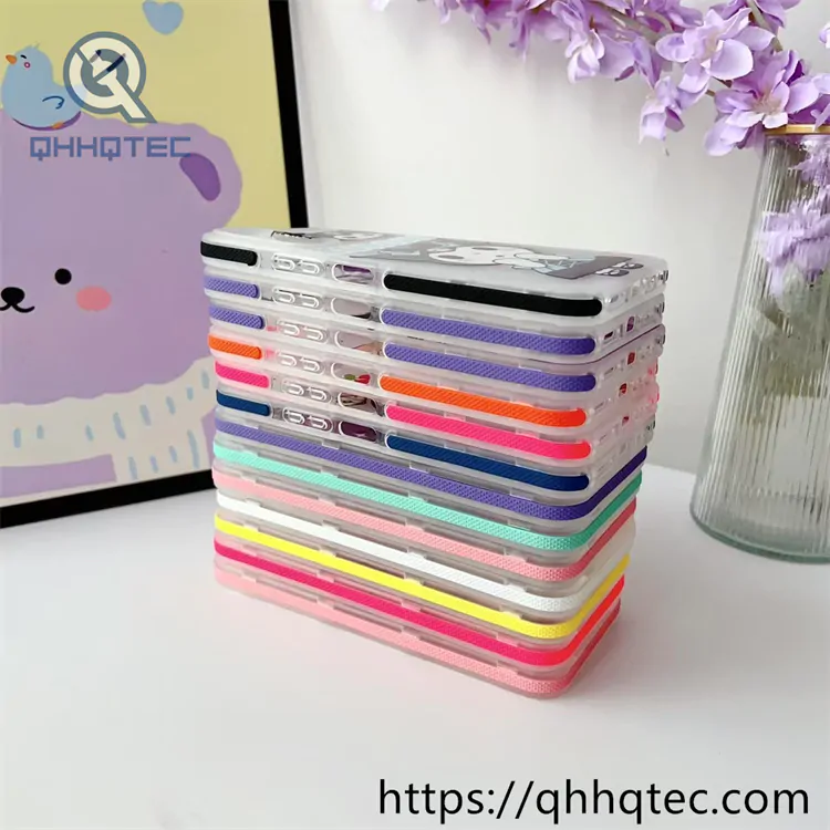 cartoon kitty transparent 2 in 1 magnetic case (复制)