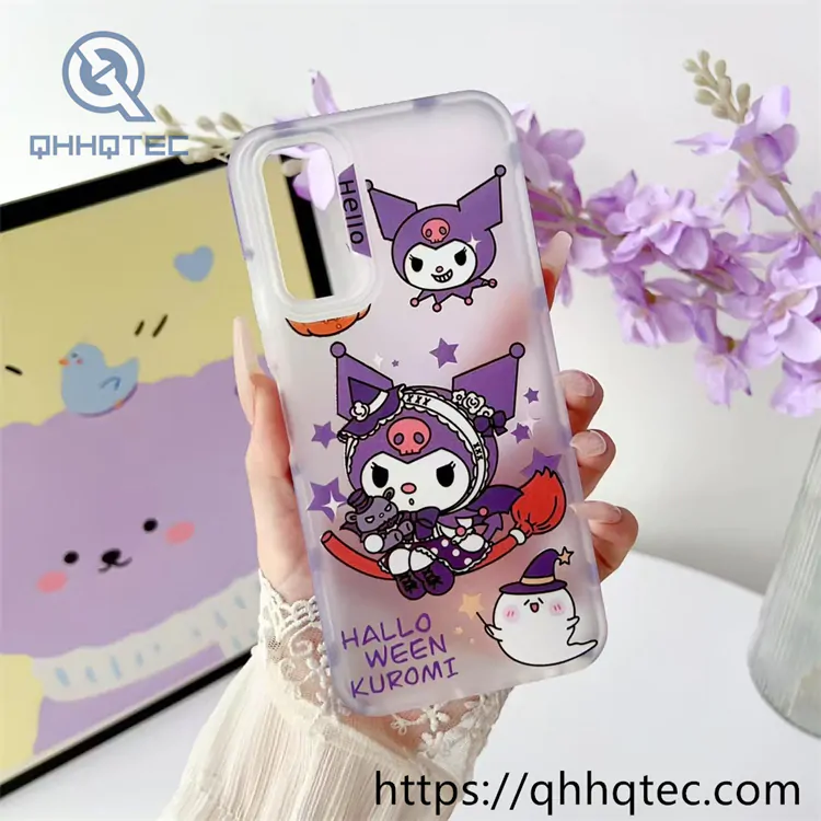 cartoon kitty transparent 2 in 1 magnetic case (复制)