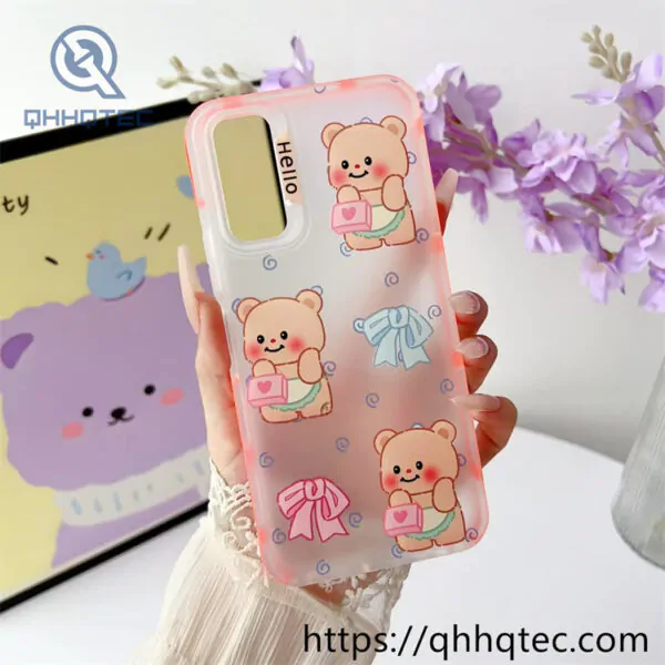colorful cartoon paintings phone case