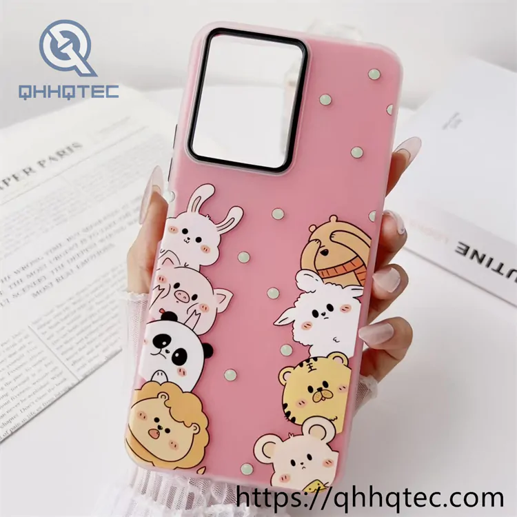 colorful cartoon paintings hello phone case (复制)