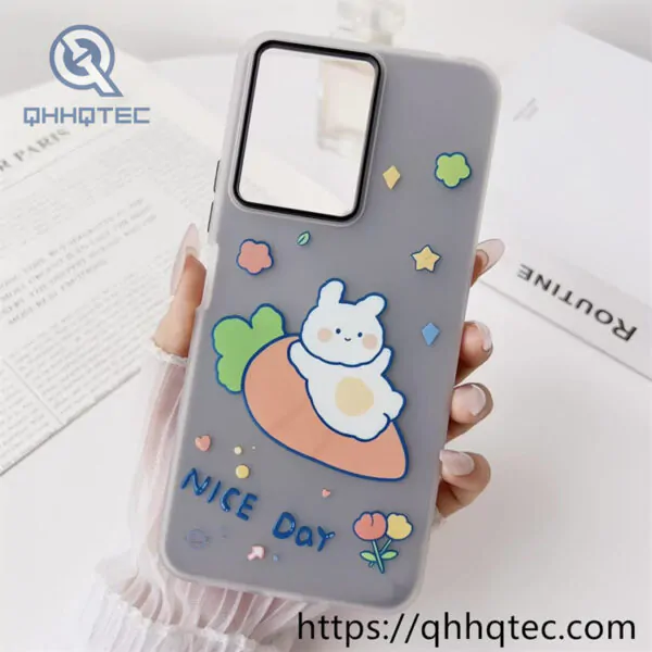 colorful cartoon paintings hello phone case (复制)