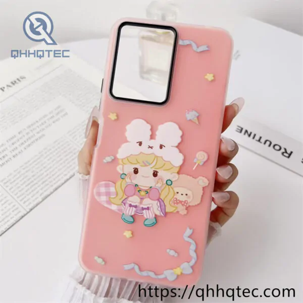 colorful cartoon paintings hello phone case (复制)