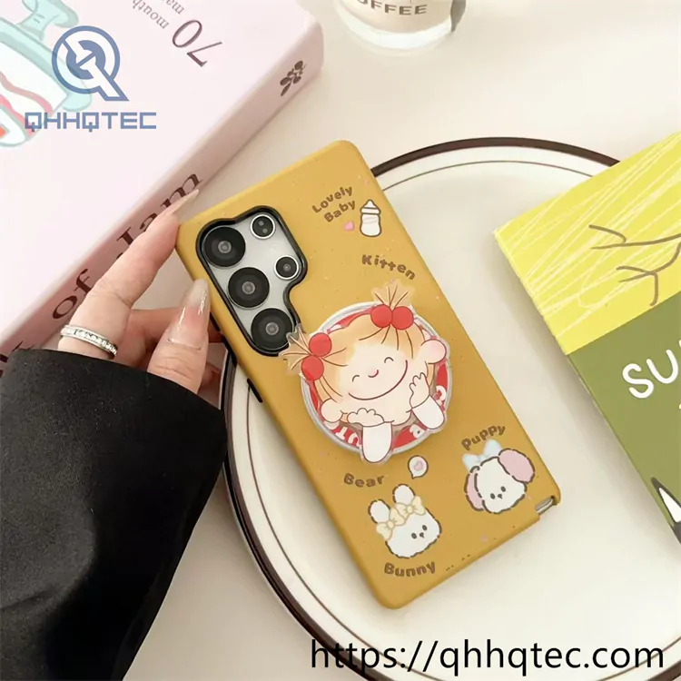 candy color magsafe case with animal bracket (复制)