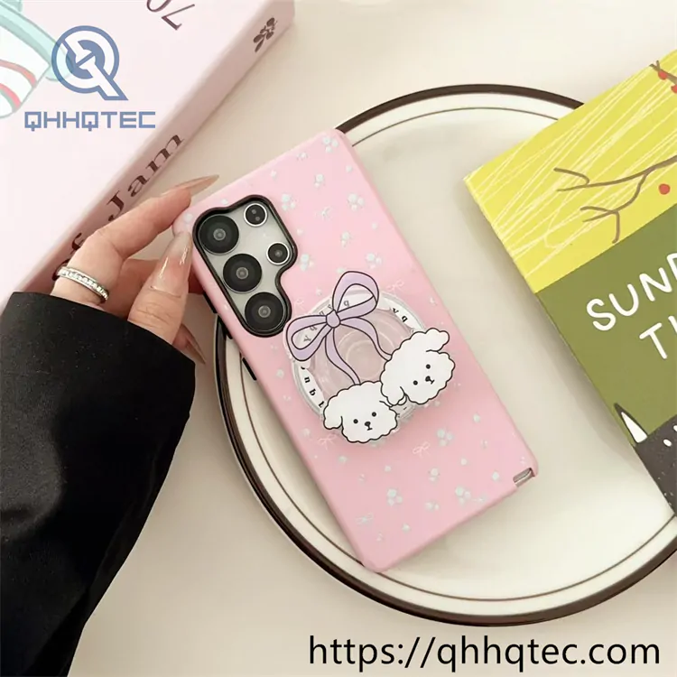 candy color magsafe case with animal bracket (复制)