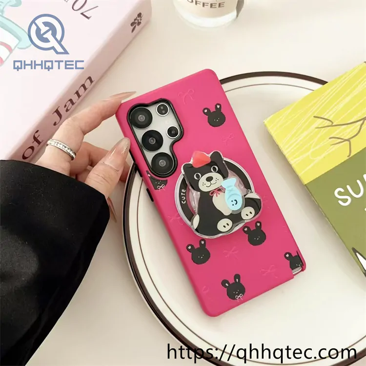 candy color magsafe case with animal bracket (复制)