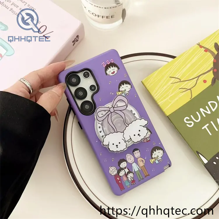 candy color magsafe case with animal bracket (复制)