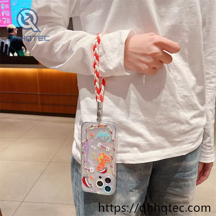 line wrap colorful paintings diamond 360 case