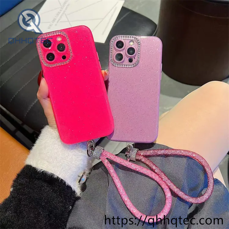 striped plaid design 2 in 1 360 glitter case (复制)
