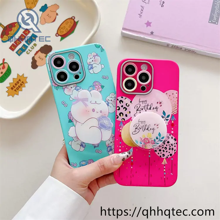 black pink 3 in 1 case with detachable bracket