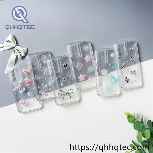 two color glitter sequins decoration 3 in 1 case (复制)