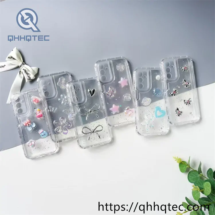 two color glitter sequins decoration 3 in 1 case (复制)