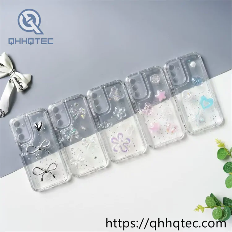 two color glitter sequins decoration 3 in 1 case (复制)