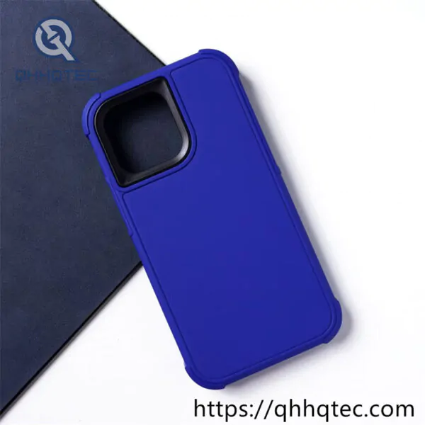 drop resistant bright pure color 3 in 1 case