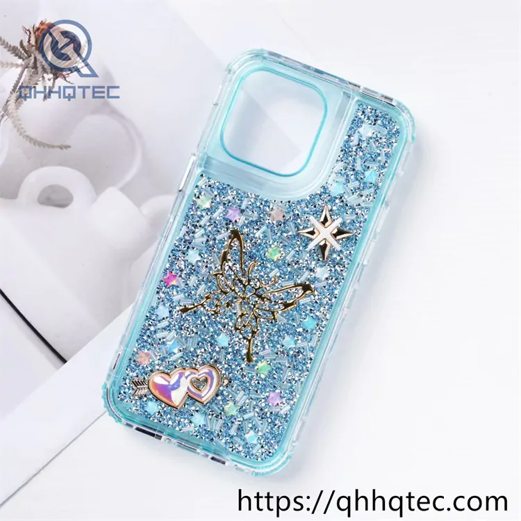lace bow tie transparent 3 in 1 case (复制)