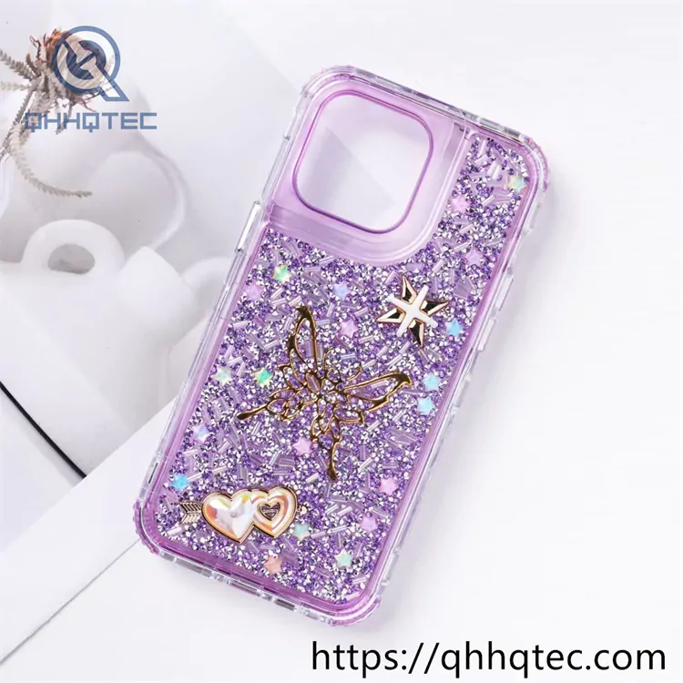 lace bow tie transparent 3 in 1 case (复制)