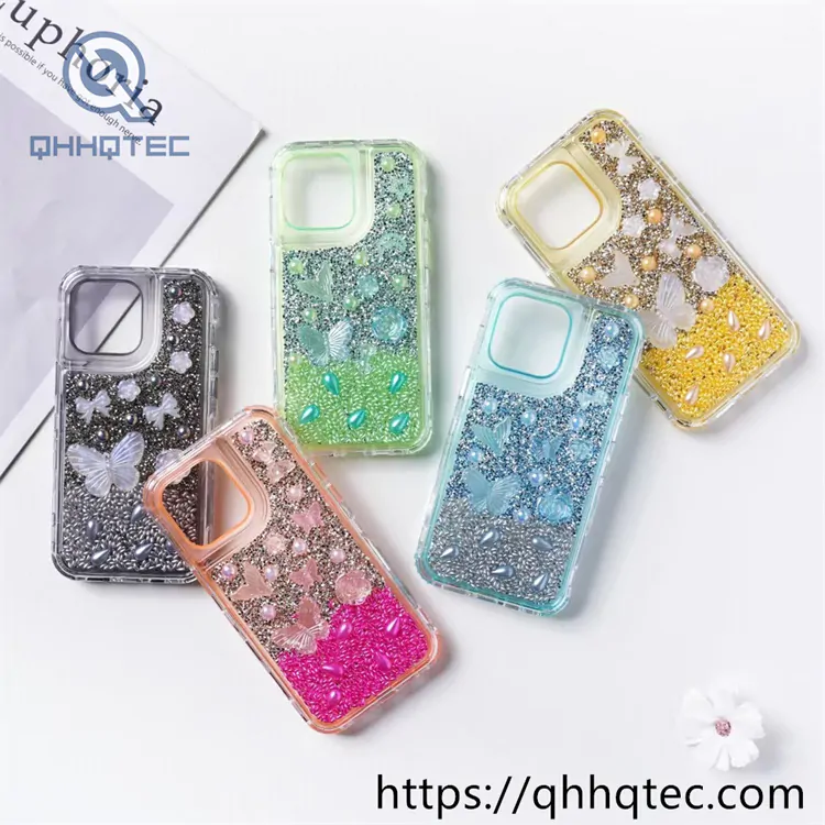 butterfly star full sequins 3 in 1 case (复制)