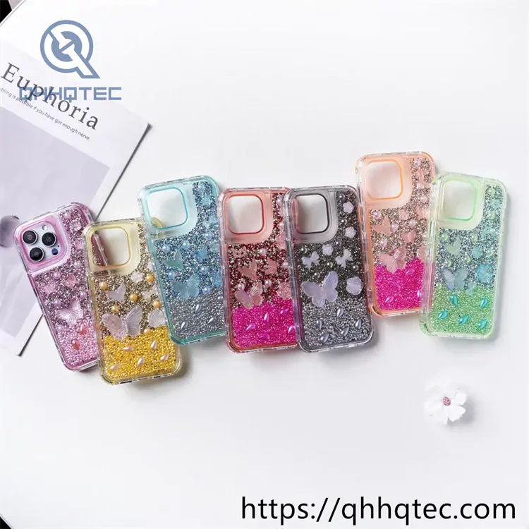 butterfly star full sequins 3 in 1 case (复制)