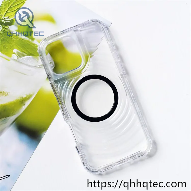 wave texture 3 in 1 case with flower support (复制)