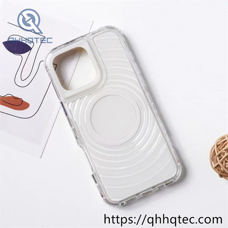 wave texture 3 in 1 case color magnetic circle (复制)