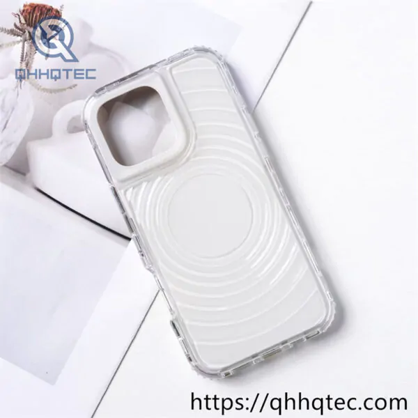 wave texture 3 in 1 case glossy style