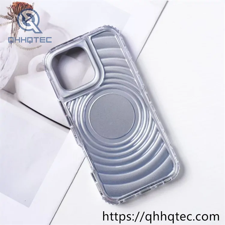 wave texture 3 in 1 case glossy style