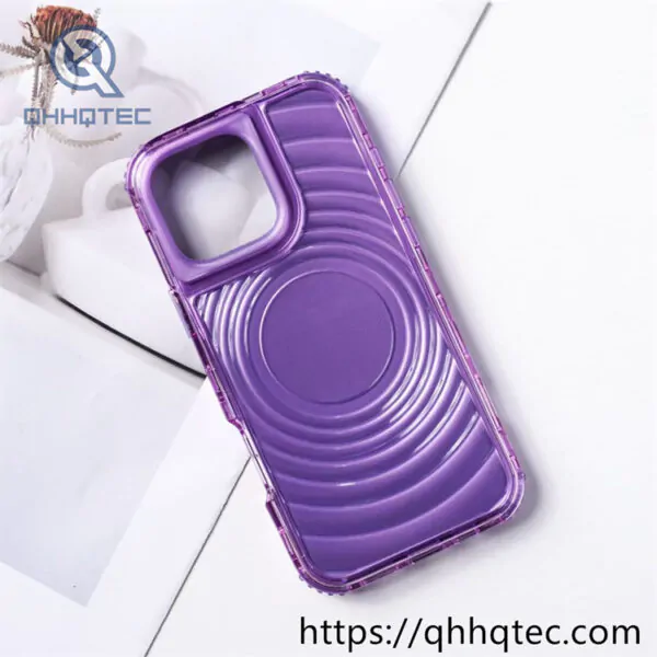 wave texture 3 in 1 case glossy style