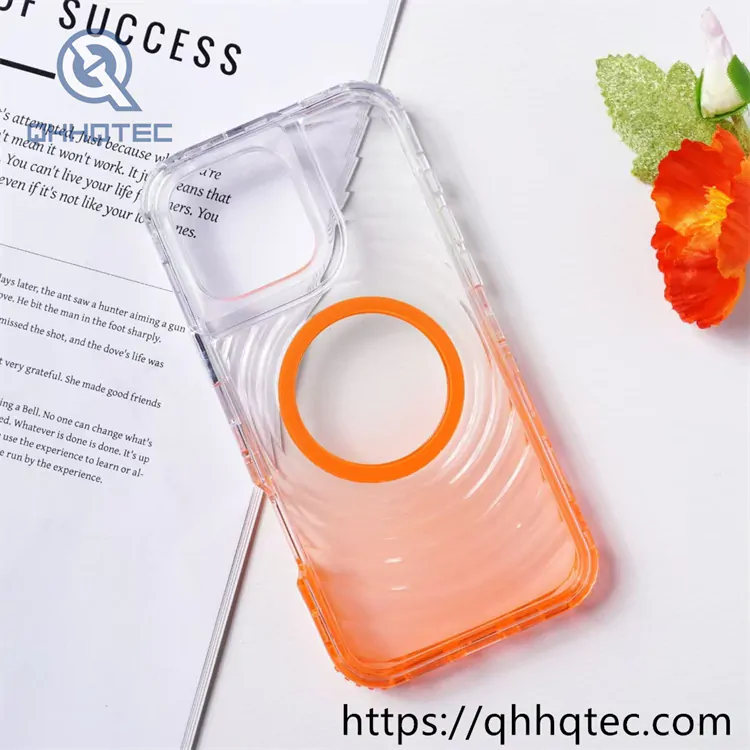 wave texture 3 in 1 gradient color pop case (复制)