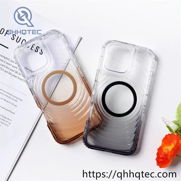 wave texture 3 in 1 gradient color pop case (复制)